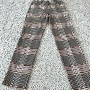 Express plaid pants size 0